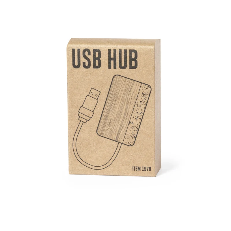 Port usb 2.0 fabriqué en bambou avec extrait de marbre LAYAIS