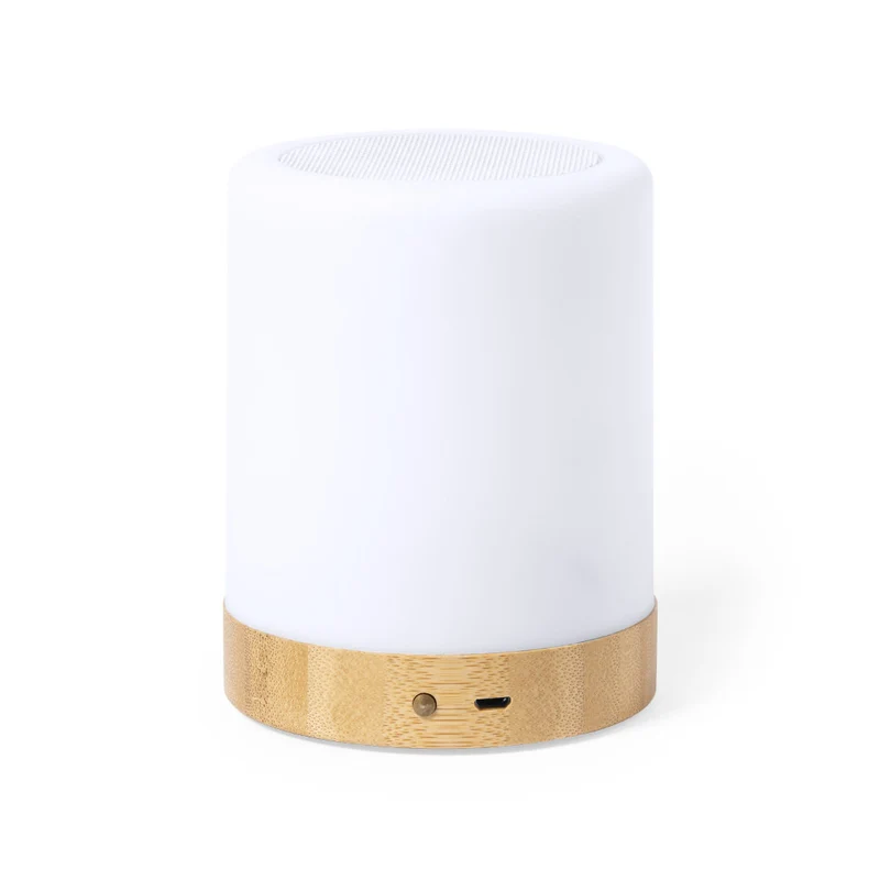 Enceinte Bluetooth 1200 mAh en bambou NALOW