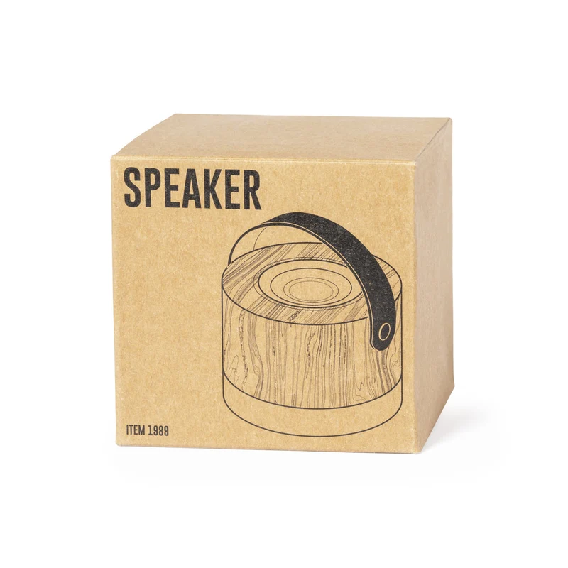 Enceinte Bluetooth 300 mAh en bambou DURBAL