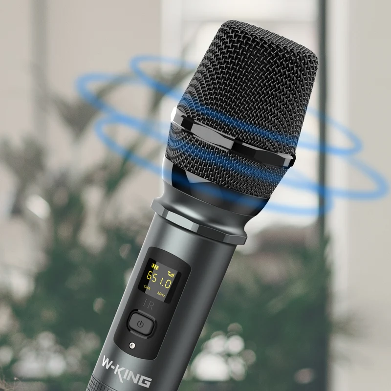W-KING K6L Portable Karaoke Speaker with Wireless Microphone