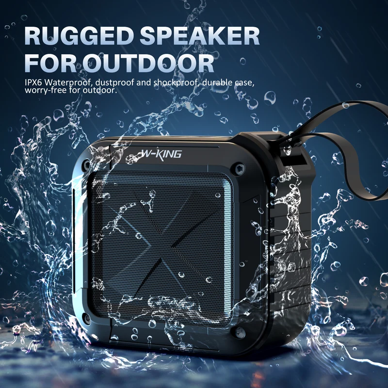 W-KING S7 Mini Wireless Bluetooth Speaker