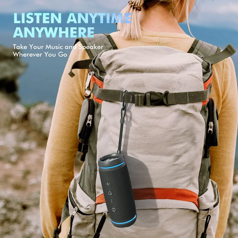 W-KING BT226 30W RMS Portable Wireless Bluetooth Speaker (36W Peak)
