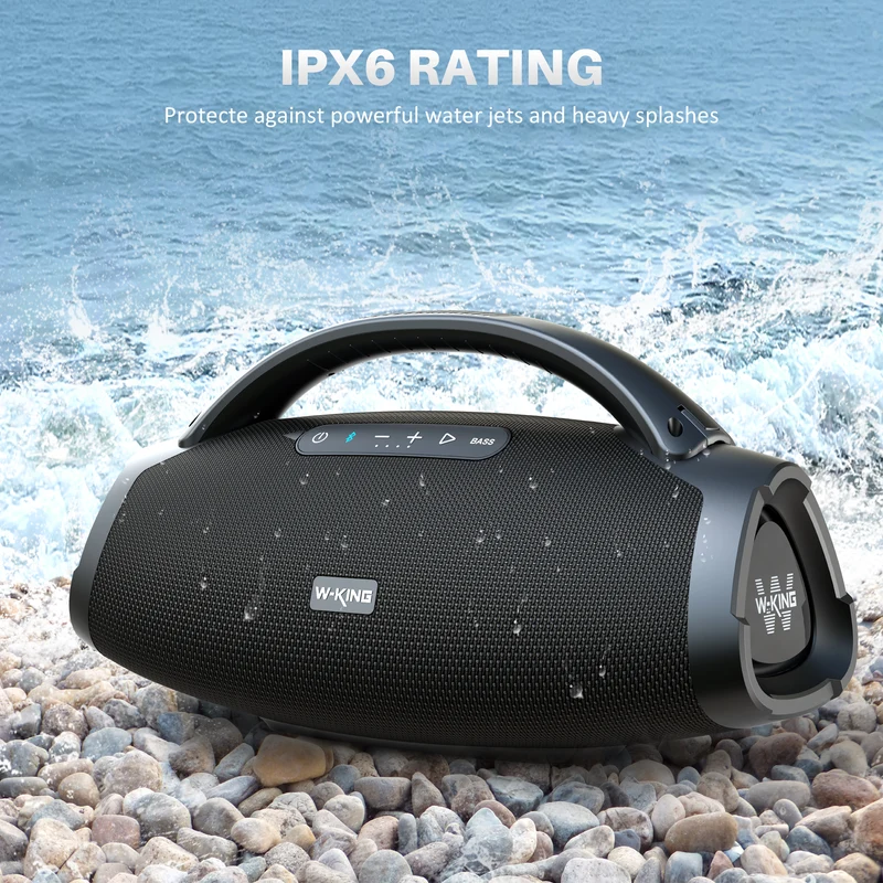 W-KING D20 Karaoke Bluetooth Speaker with Wireless Microphone