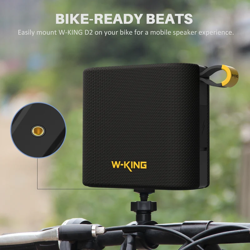 W-KING D2 Compact Portable Bluetooth Speaker