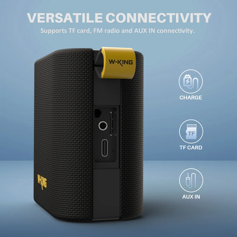 W-KING D2 Compact Portable Bluetooth Speaker