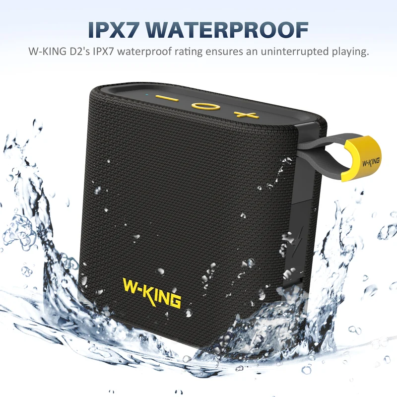 W-KING D2 Compact Portable Bluetooth Speaker