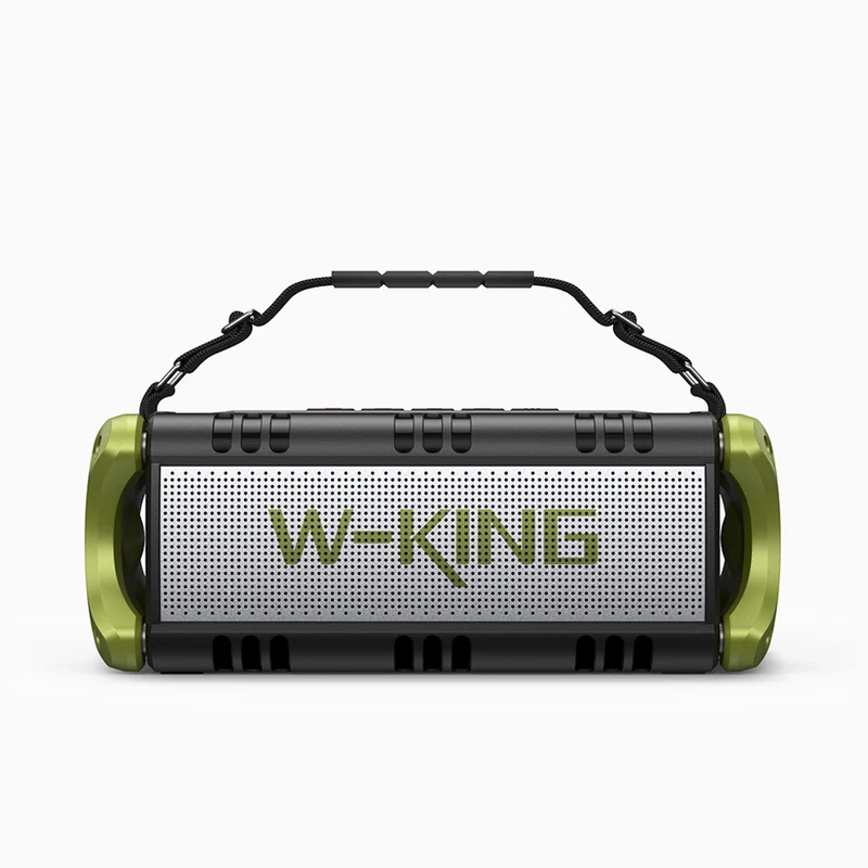 W-KING D8 50W RMS Outdoor Bluetooth Speaker with Deep Bass (90W Peak)