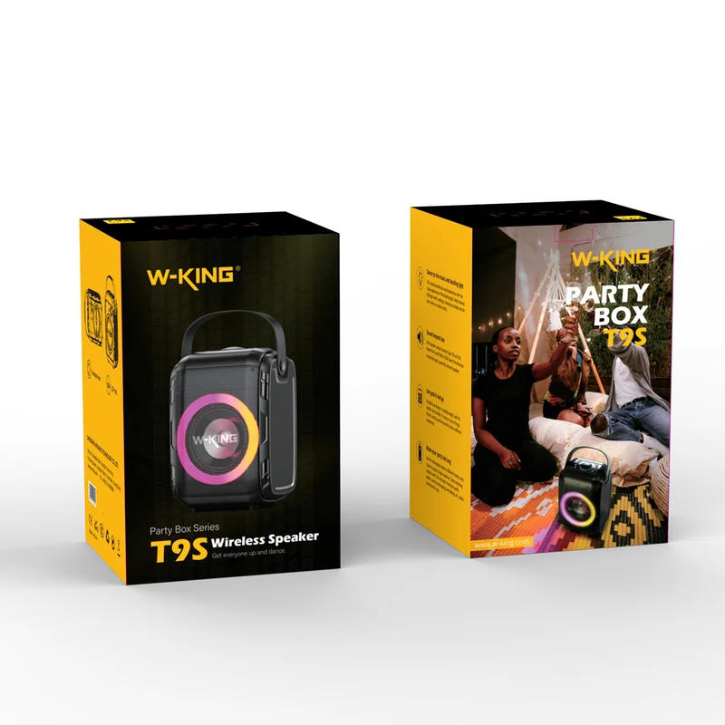 W-KING T9S Karaoke Party Speaker with Dual Wireless Microphones