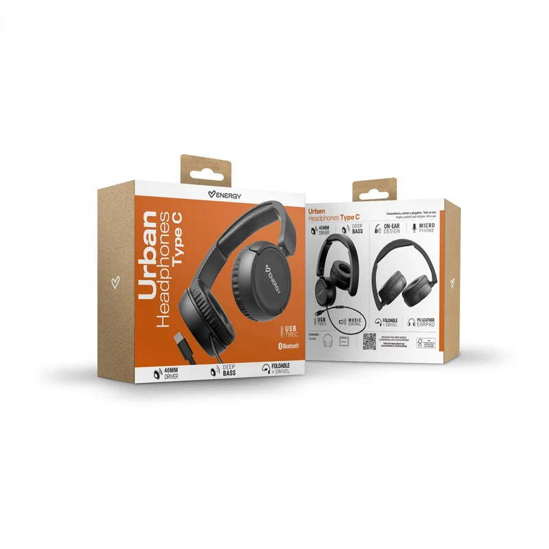 Urban Headphones Type C - Auriculares con cable
