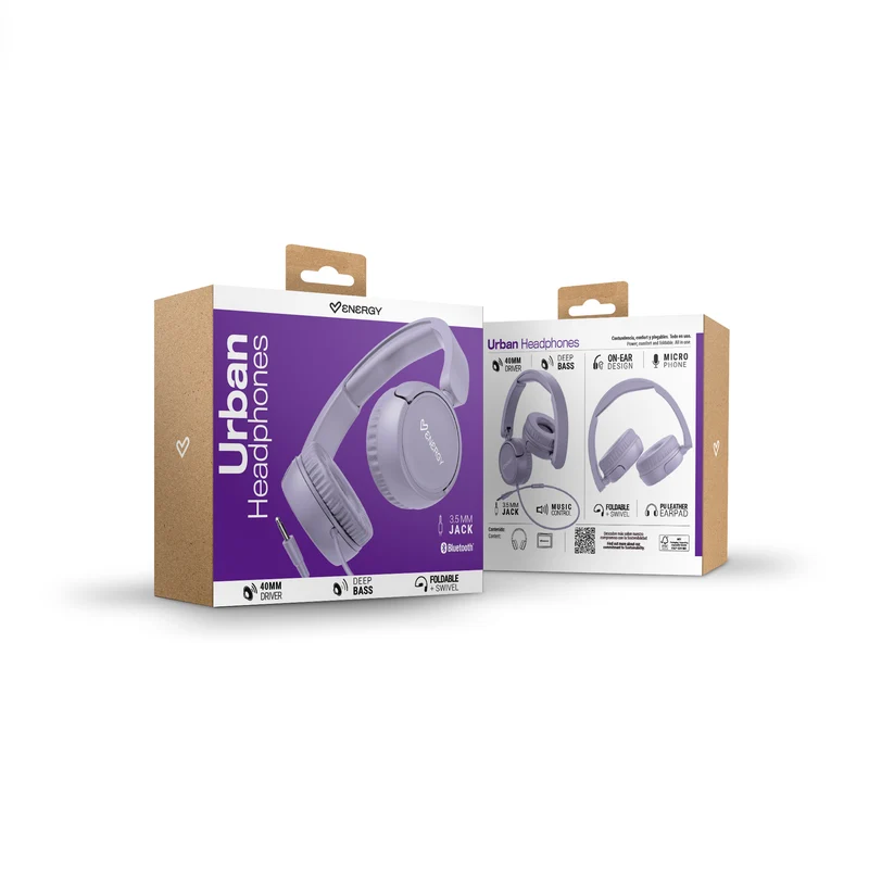 Urban Headphones - Auriculares con cable