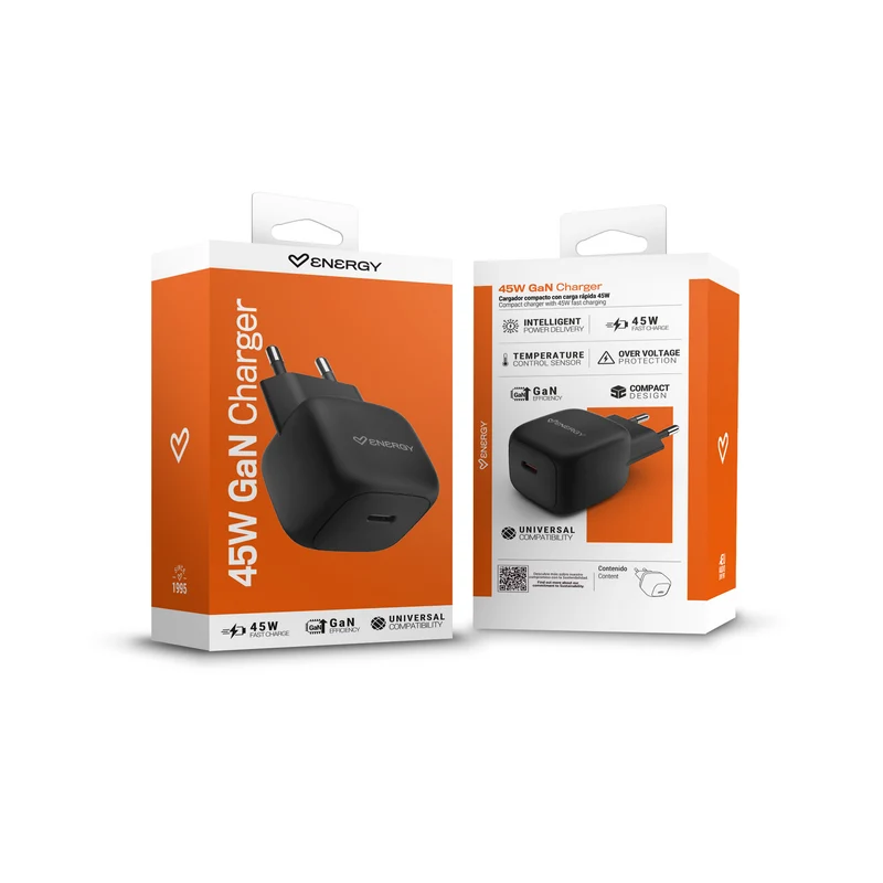 45W GaN Charger - Cabezal cargador