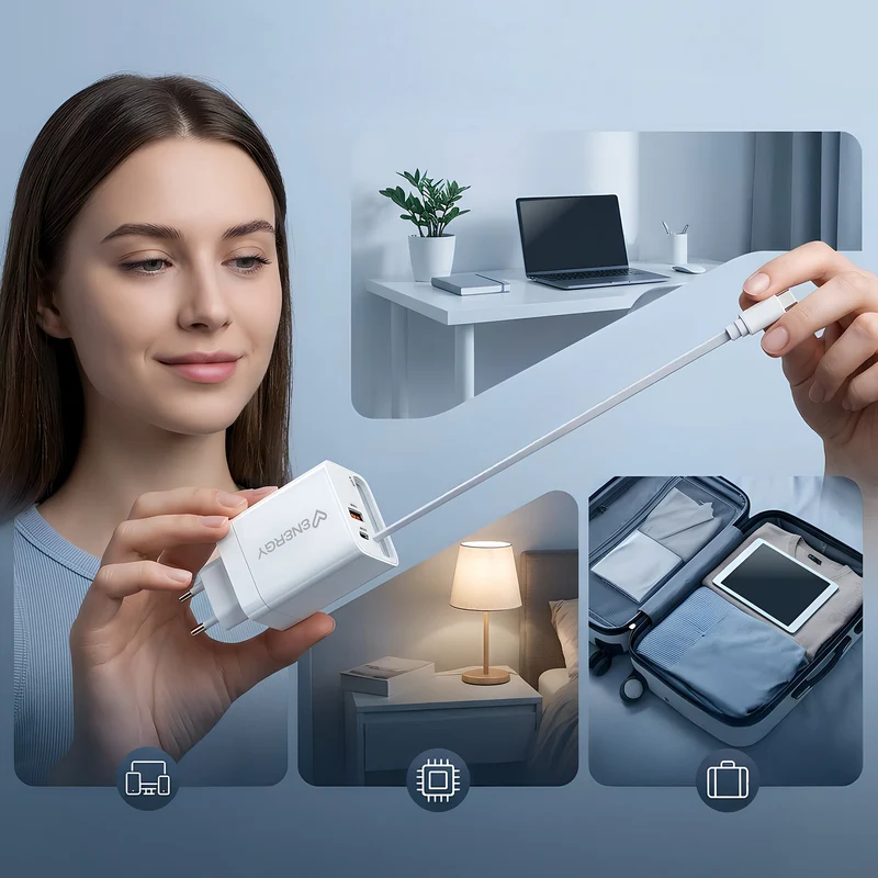 Retractable Charger - Cargador Retractil