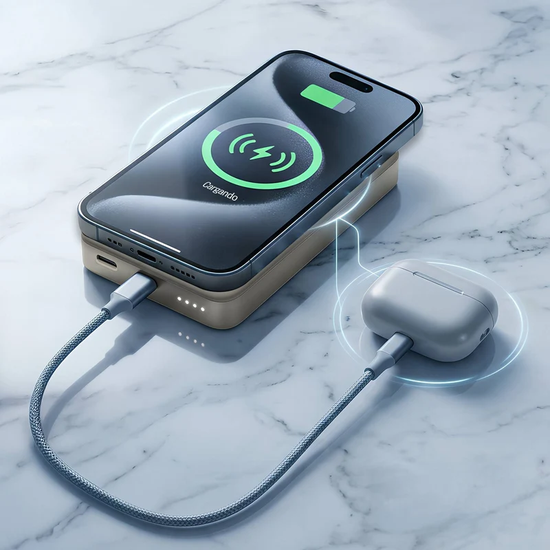 Magnetic Powerbank 10000 mAh - Bateria Portatil