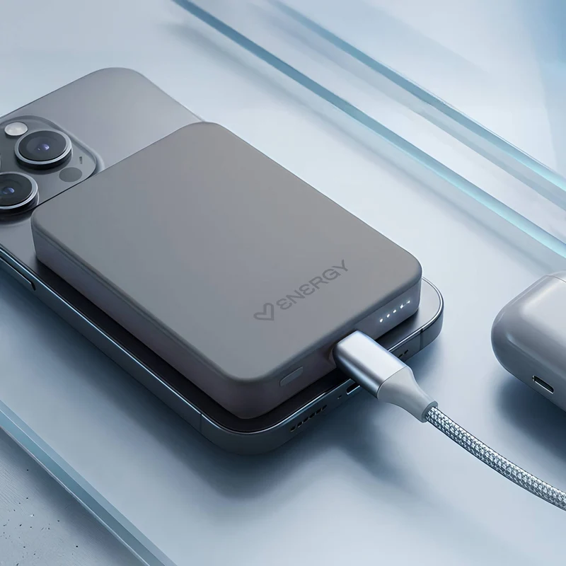Magnetic Powerbank 10000 mAh - Bateria Portatil