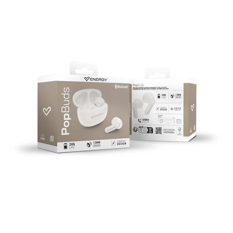 PopBuds Earphones - Auriculares True Wireless