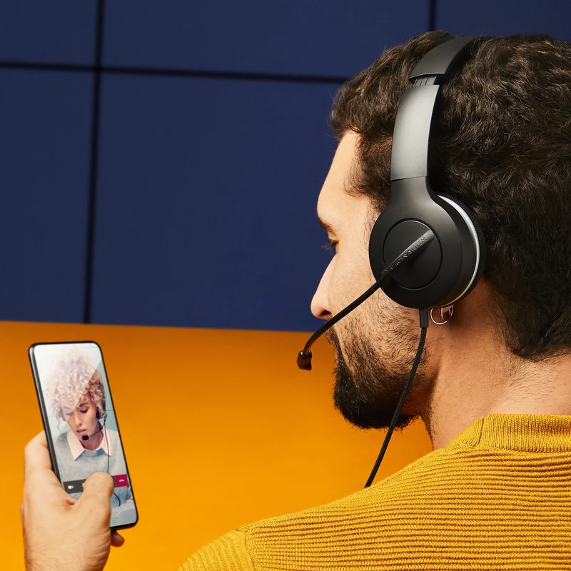 Headset Office 3 Black
