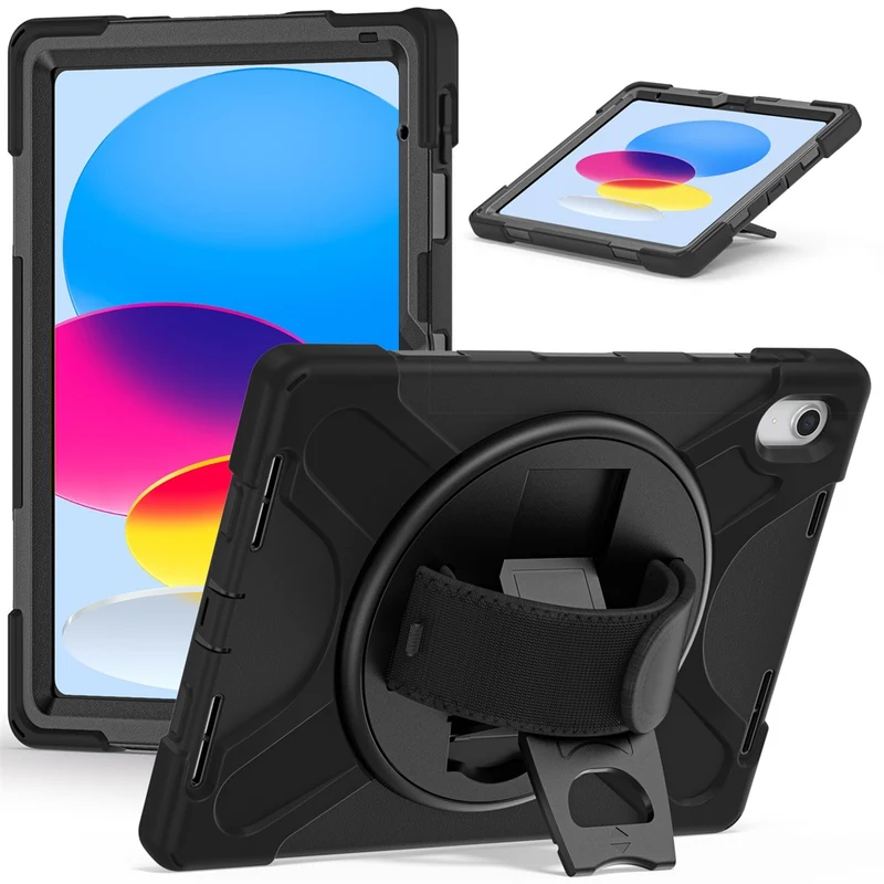 Étui pour iPad Air (& Mini) avec poignée rotative