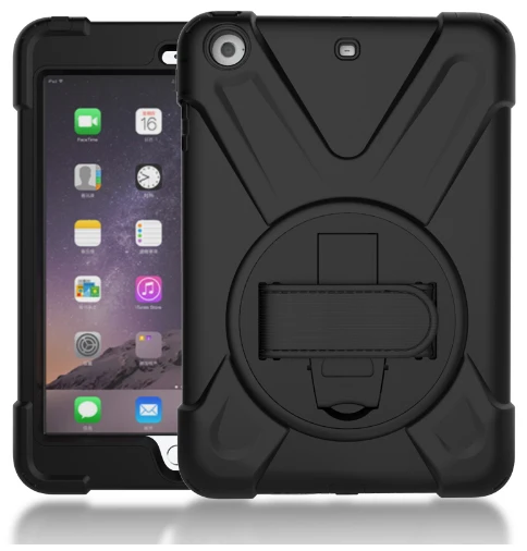 Étui pour iPad Air (& Mini) avec poignée rotative