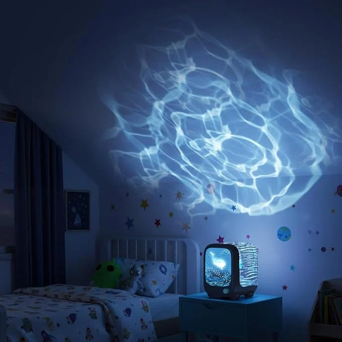 Veilleuse et enceinte Wavy Light