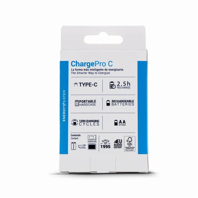 Pilas recargables Charge Pro C AA