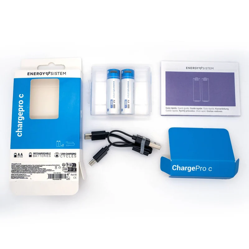 Pilas recargables Charge Pro C AA