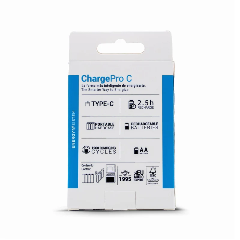 Pilas recargables Charge Pro C AA