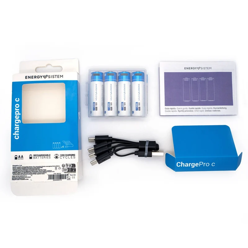 Pilas recargables Charge Pro C AA