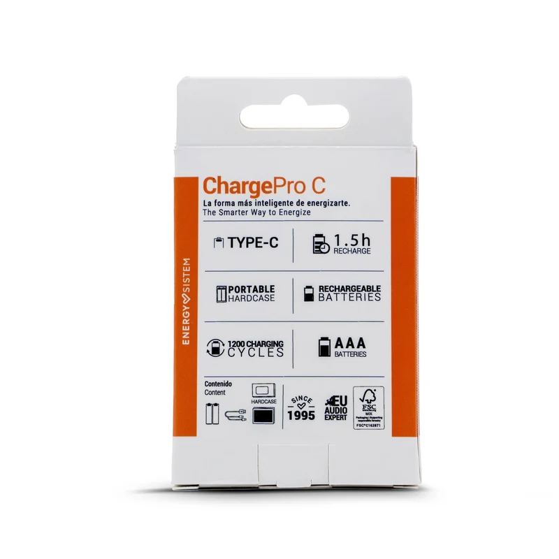 Pilas recargables Charge Pro C AAA