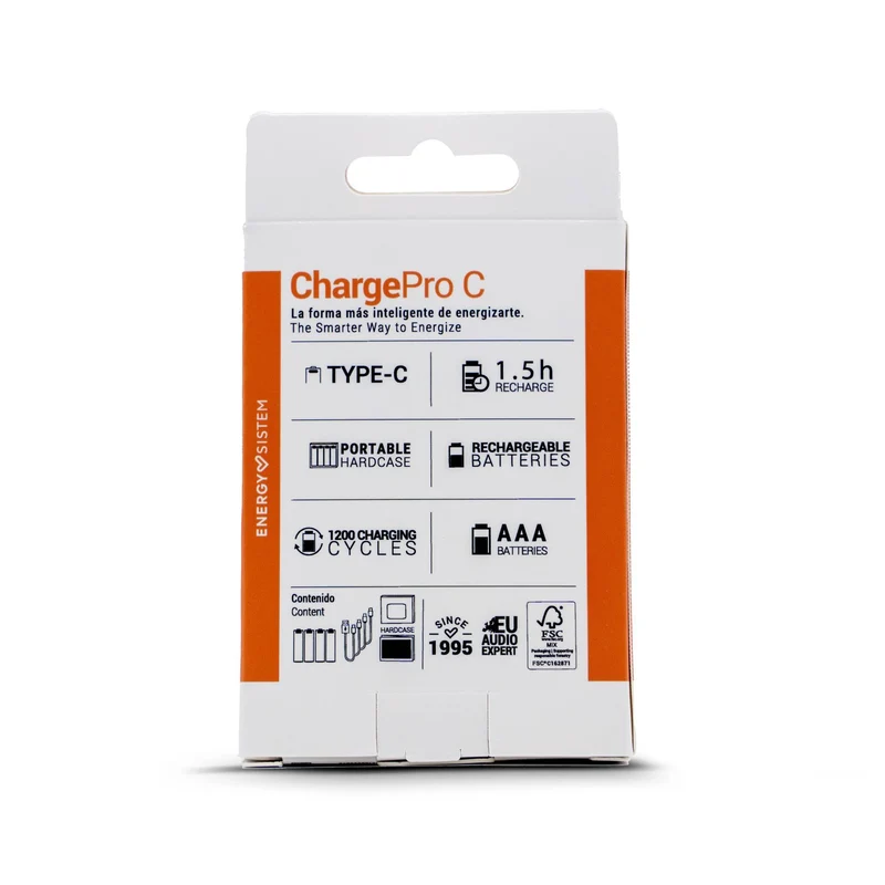 Pilas recargables Charge Pro C AAA