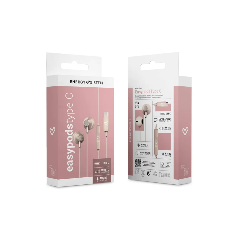 EasyPods Type C - Auriculares con cable
