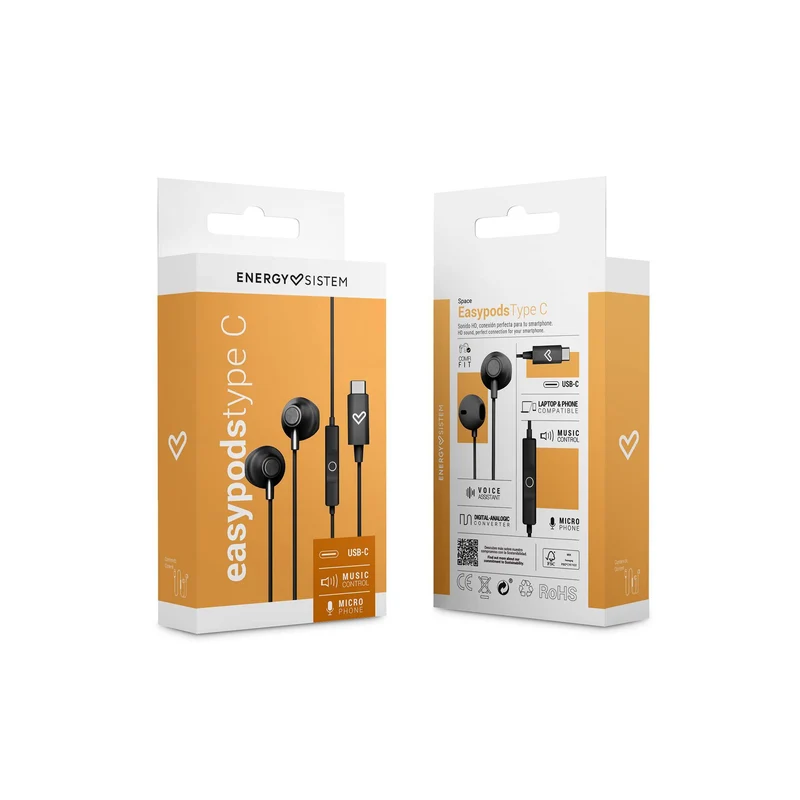 EasyPods Type C - Auriculares con cable