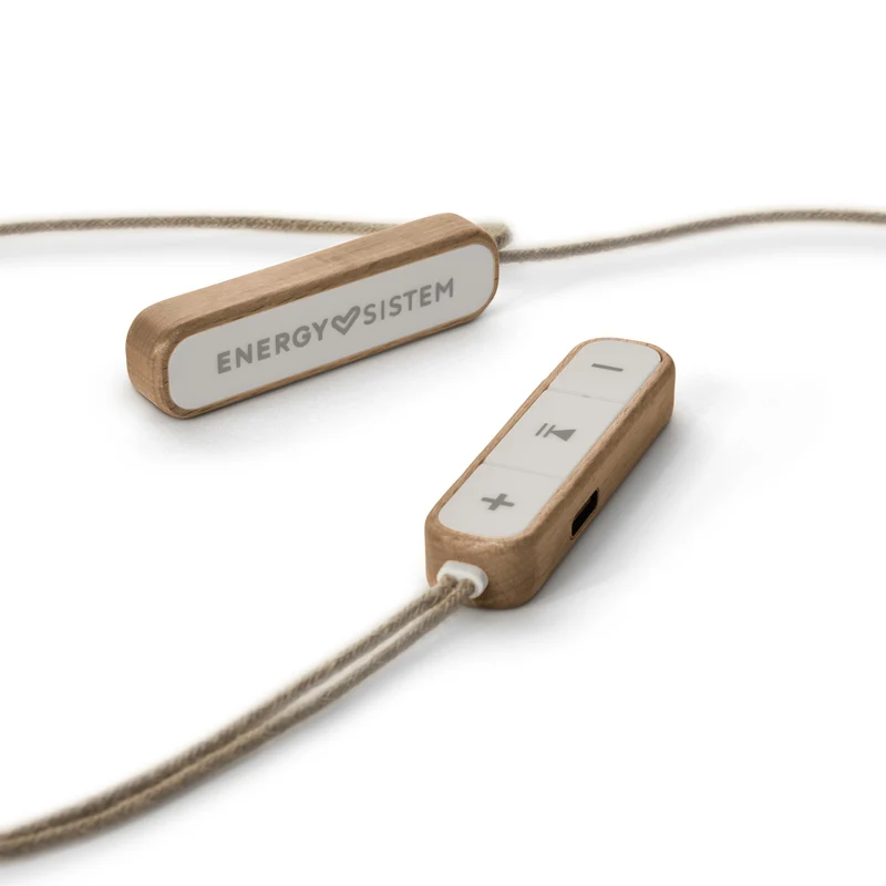 Earphones Eco Bluetooth Beech Wood