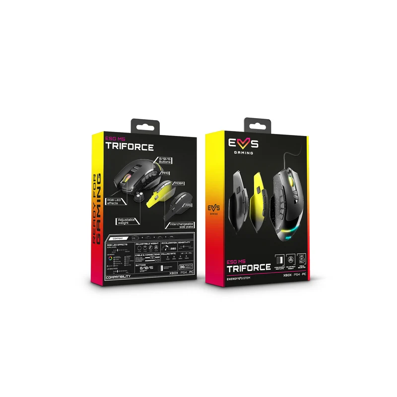 Gaming Mouse ESG M5 Triforce