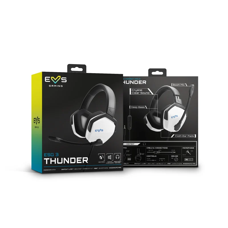 Gaming Headset ESG 3 White Thunder