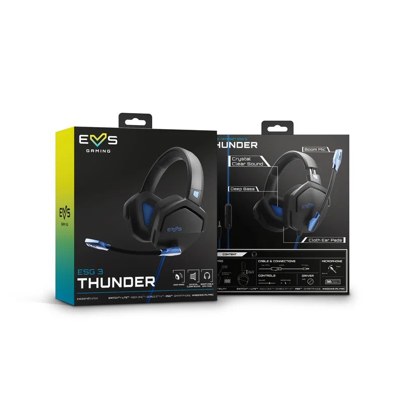 Gaming Headset ESG 3 White Thunder