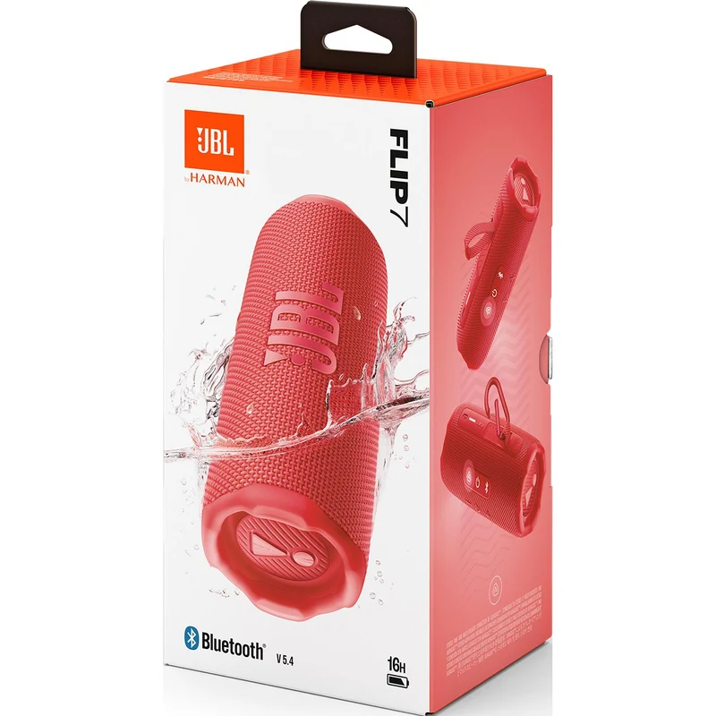 JBL Bluetooth Portable Speaker FLIP7REDAM