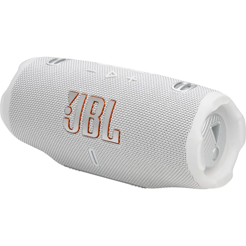 JBL Bluetooth Portable Speaker CHARGE6WHTAM