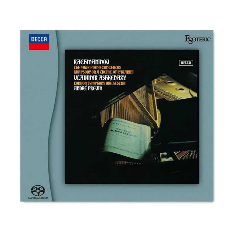 RACHMANINOV The Piano Concertos Paganini Rhapsody (Esoteric Mastering)
