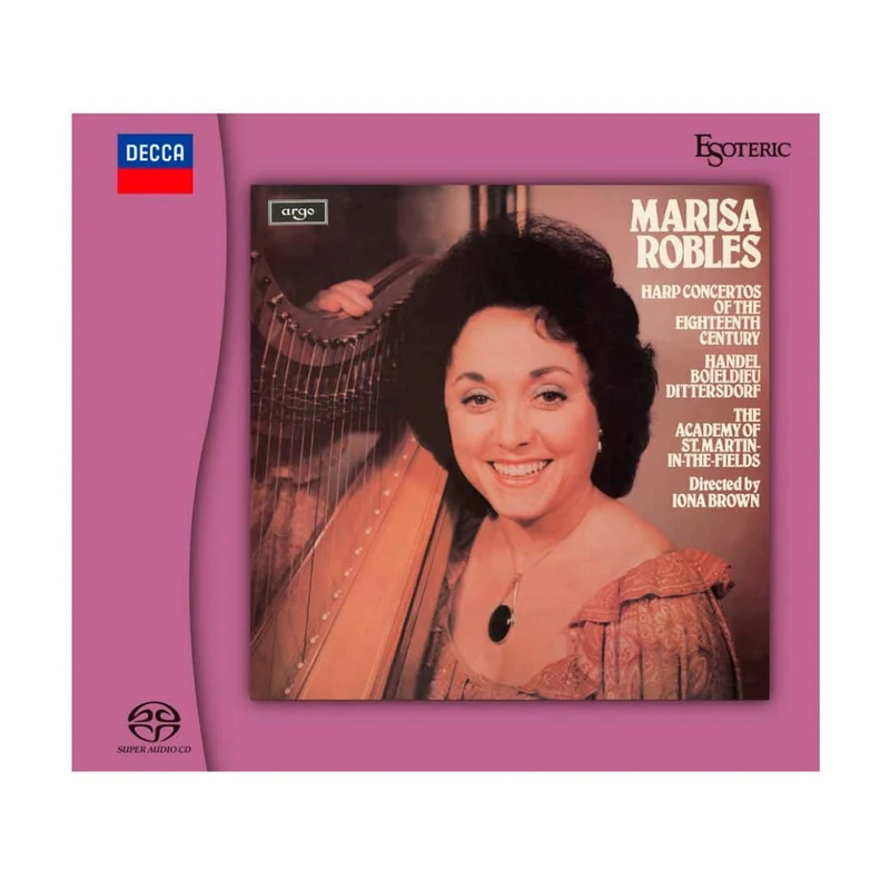 HANDEL/BOIELDIEU Harp Concertos and Variations ROBLES (Esoteric Mastering)