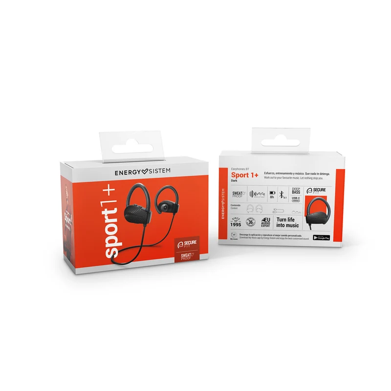 Earphones Bluetooth Sport 1+