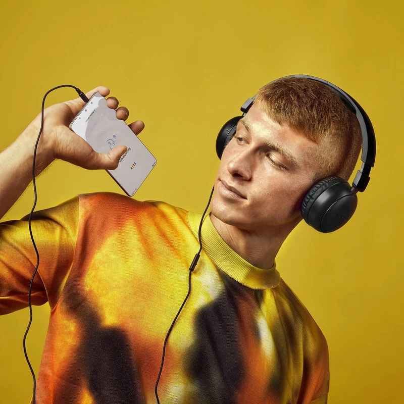 Soundspire - Auriculares con cable y micrófono