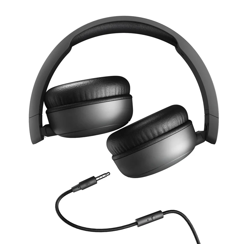 Soundspire - Auriculares con cable y micrófono