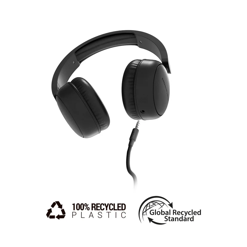 Soundspire - Auriculares con cable y micrófono