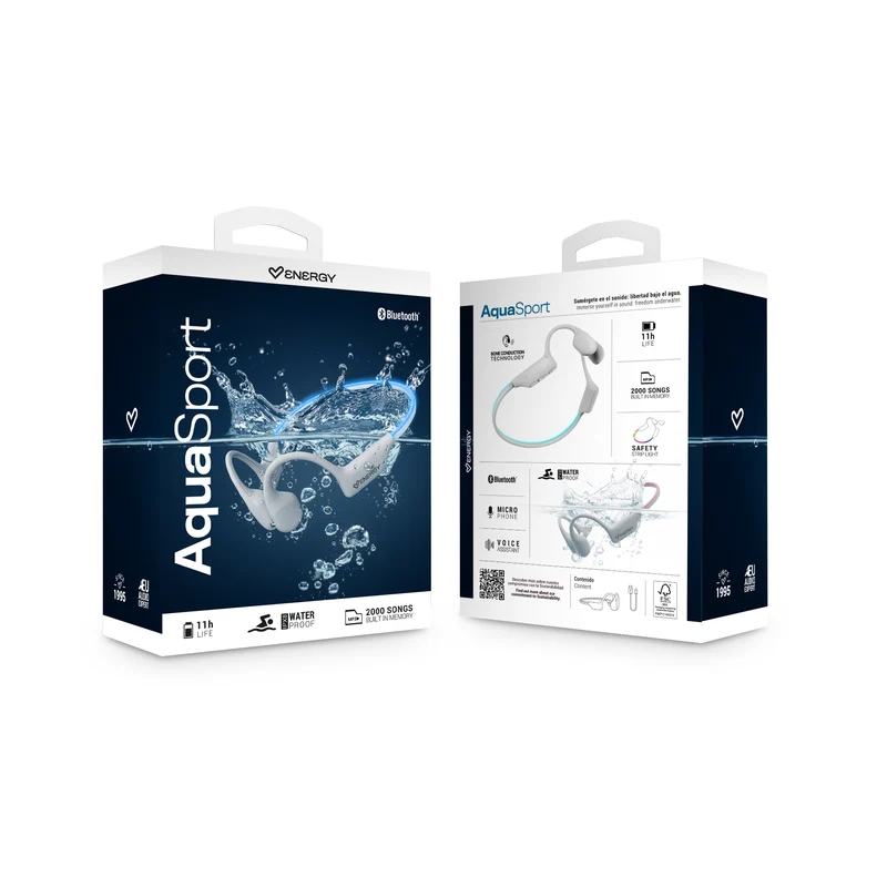 AquaSport - Auriculares Bluetooth