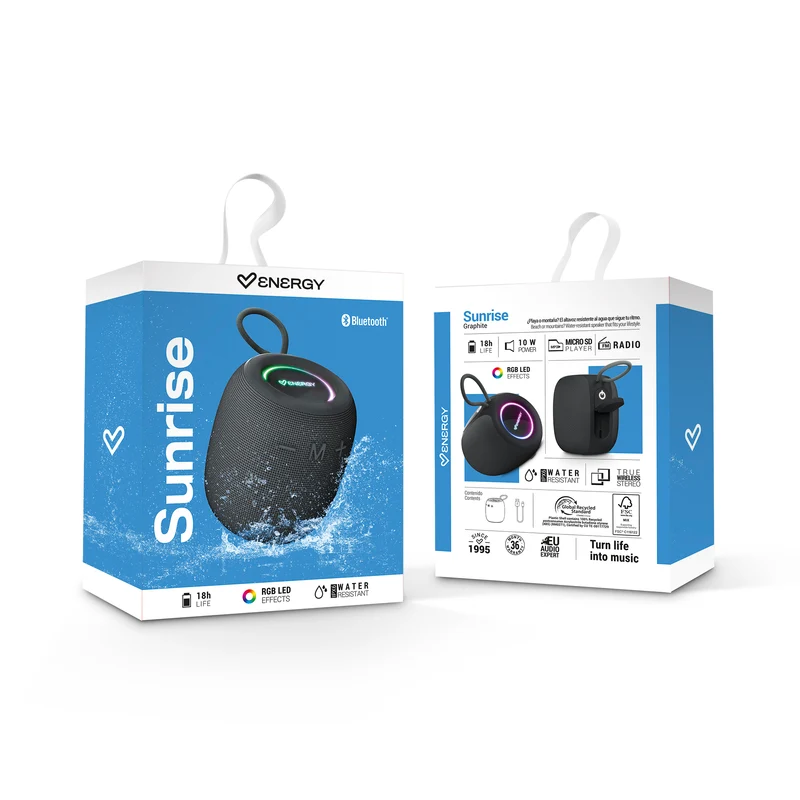 Sunrise - Altavoz Bluetooth