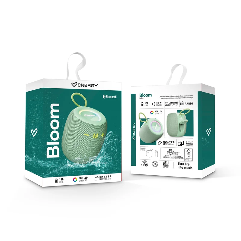 Bloom - Altavoz Bluetooth