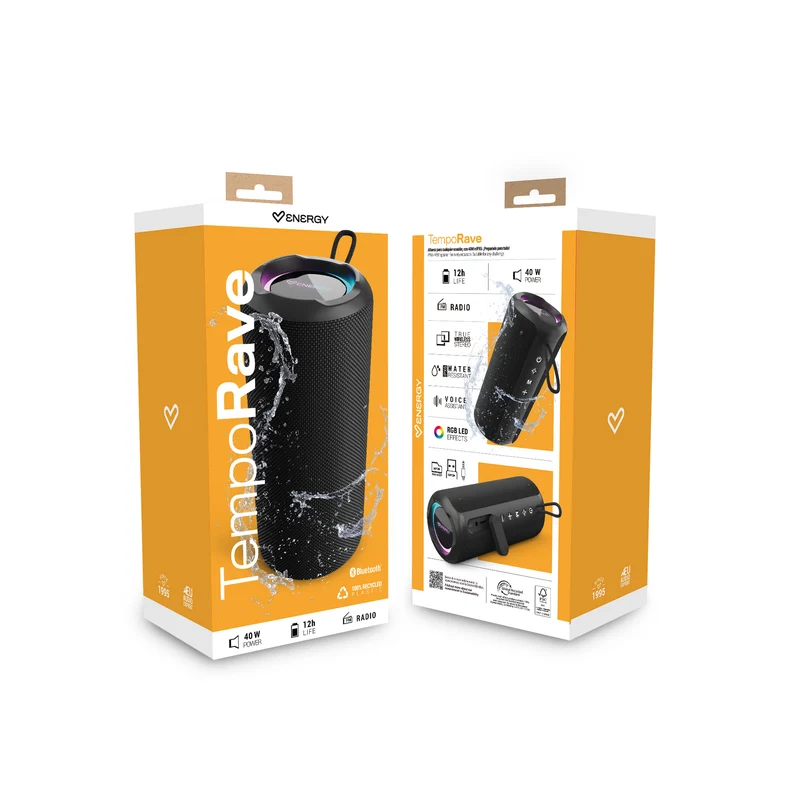TempoRave - Altavoz Bluetooth