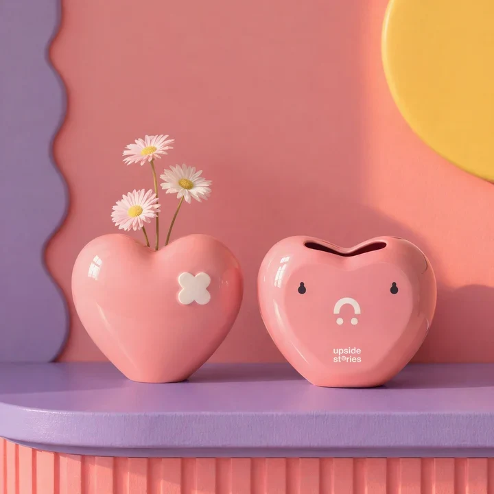 Vase Coeur - Love Patch