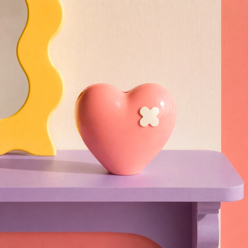 Vase Coeur - Love Patch
