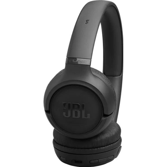 JBL Bluetooth On-Ear Headphones with Microphone JBLT530BTBLKAM